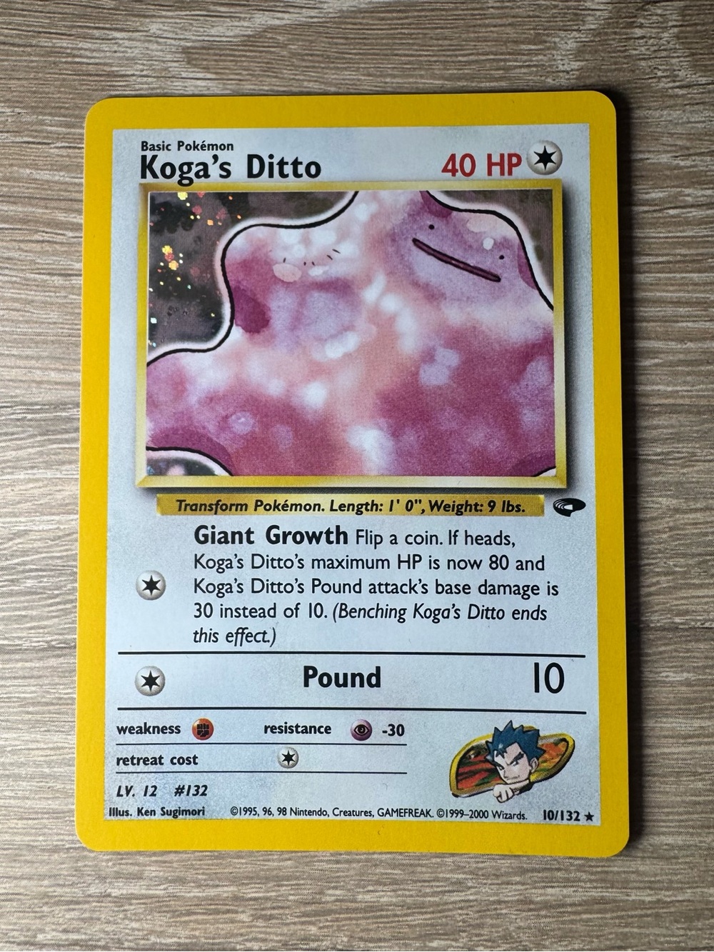 Koga's Ditto #10/Pokemon Gym Challenge